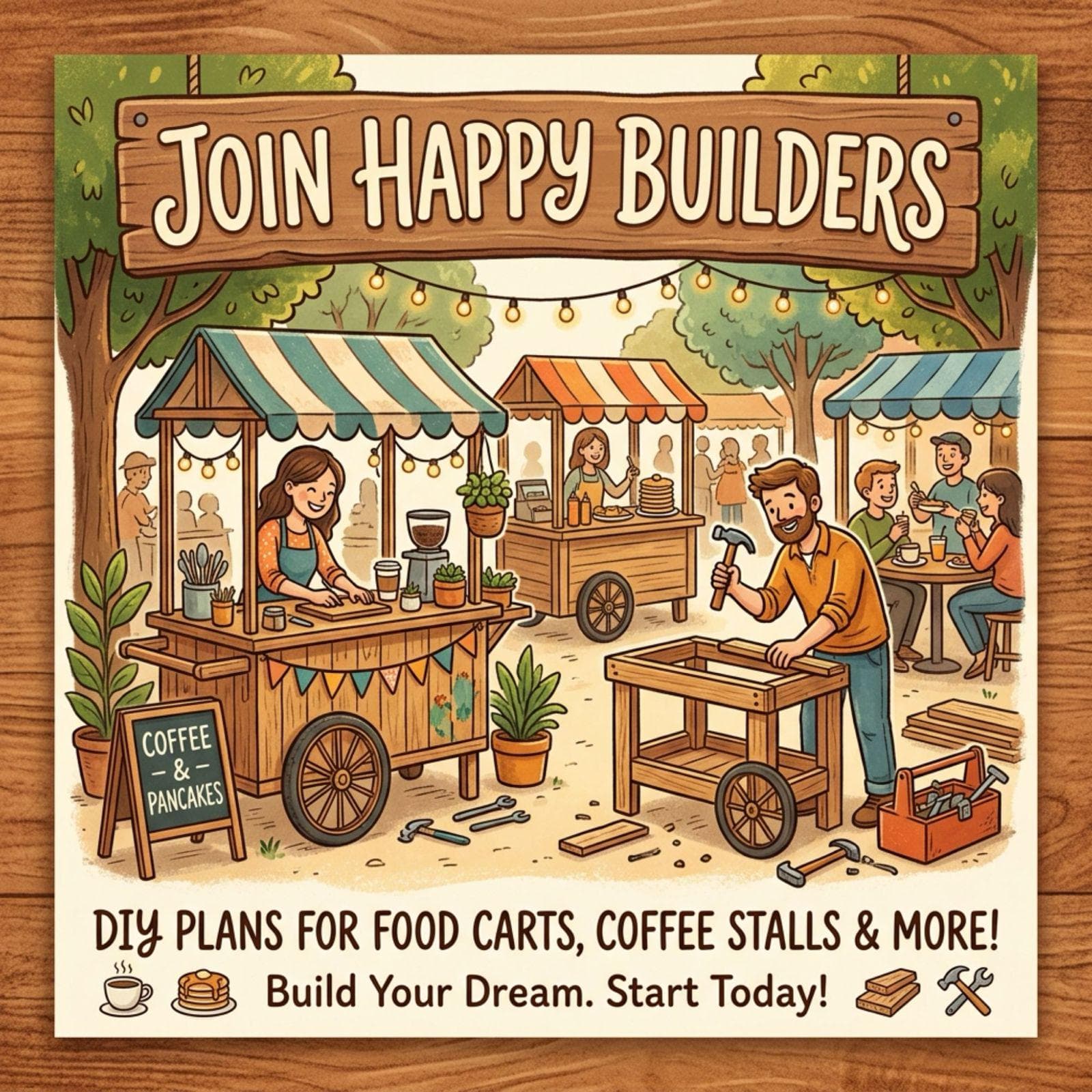 Enclosed DIY Farmstand Plans PDF | Secure Roadside Stand Blueprint | Barn Door Market Stall | Sourdough & Egg Stand Woodworking Guide - view 9